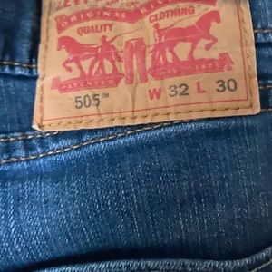 Levi’s 505 Original Jeans Waist 32 Length 30